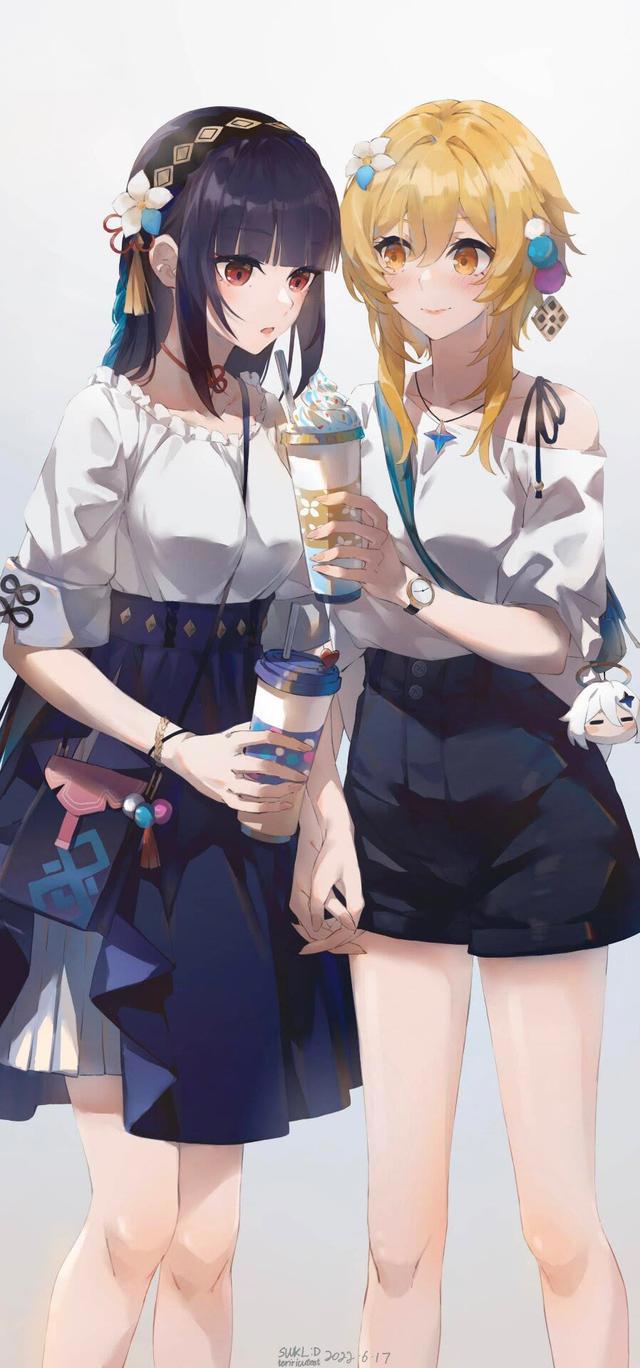 高清动漫美图壁纸，二次元少女系列