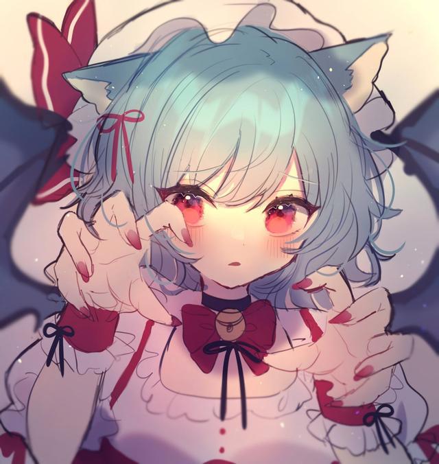动漫壁纸：可爱的二次元美少女们望君喜欢，精选大神们的插画美图
