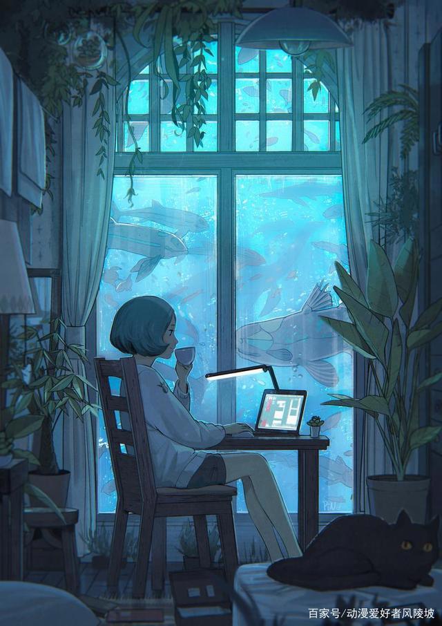 二次元美图欣赏：清凉一夏，有你相伴