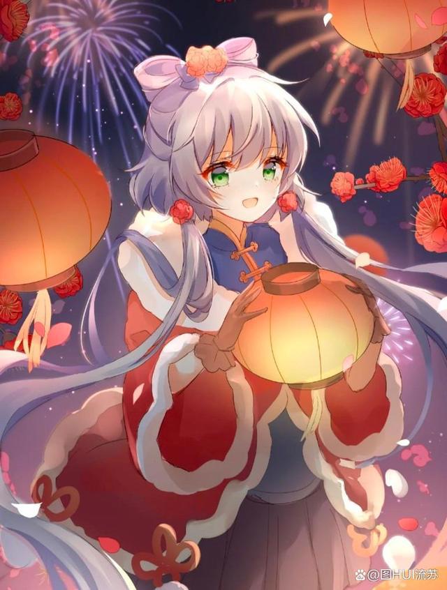 今日美图二次元少女可爱壁纸