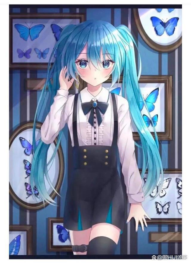 今日美图二次元少女可爱壁纸