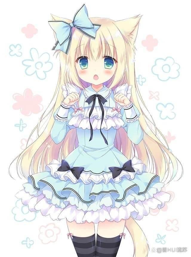 今日美图二次元少女可爱壁纸