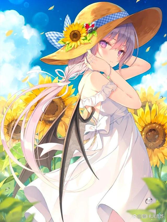 今日美图二次元少女可爱壁纸