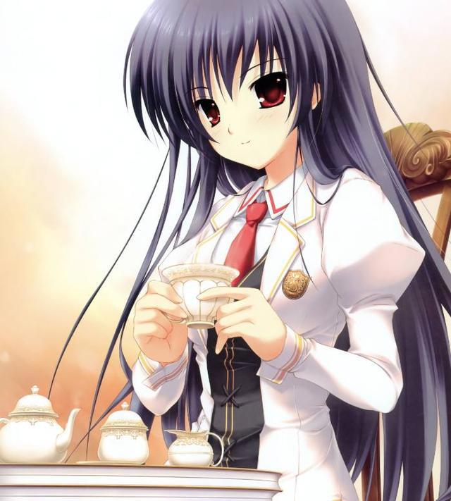 二次元美图欣赏，图1清纯可爱，图2气质十足，图3不老女神