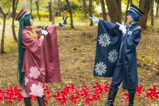 COS美图：VOCALOID——千本樱&神威，这个画风好棒！