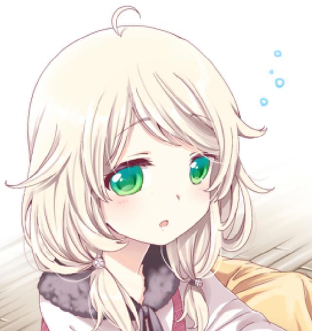动漫美图欣赏：二次元白发美少女，白发在她们头上毫无违和感