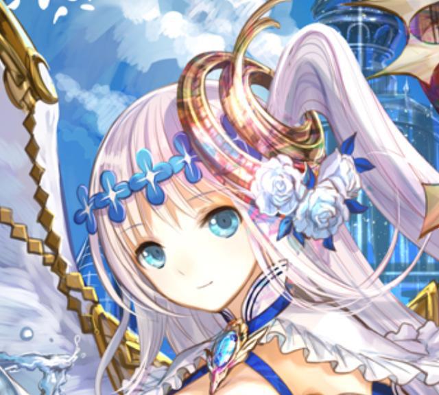 动漫美图欣赏：二次元白发美少女，白发在她们头上毫无违和感