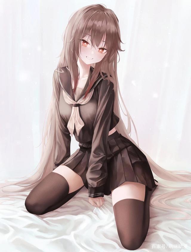 二次元动漫美图画师国庆假期马上结束，可我爱你的心满满！