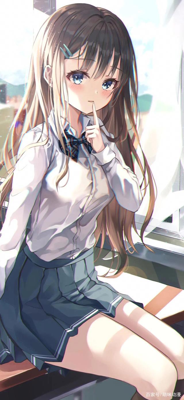 二次元动漫美图画师国庆假期马上结束，可我爱你的心满满！