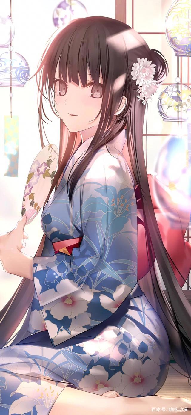 二次元动漫美图画师国庆假期马上结束，可我爱你的心满满！