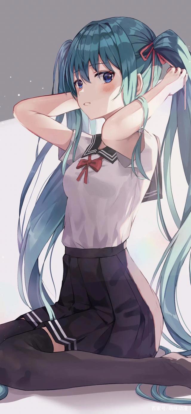 二次元动漫美图画师国庆假期马上结束，可我爱你的心满满！