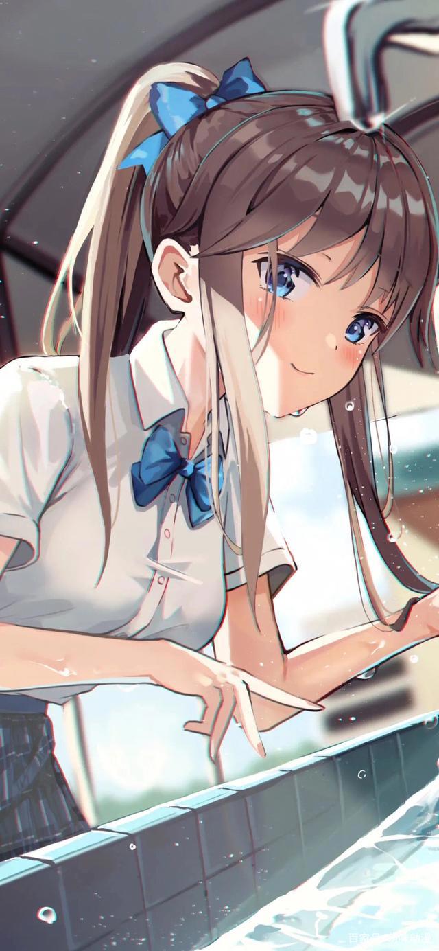 二次元动漫美图画师国庆假期马上结束，可我爱你的心满满！