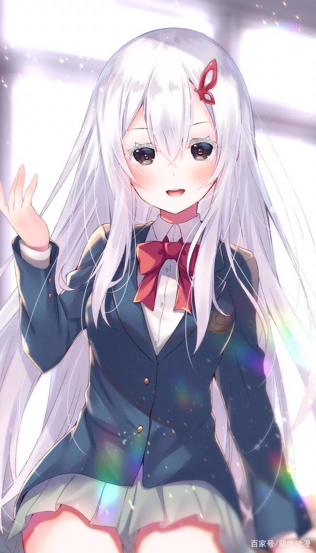 二次元动漫美图画师国庆假期马上结束，可我爱你的心满满！