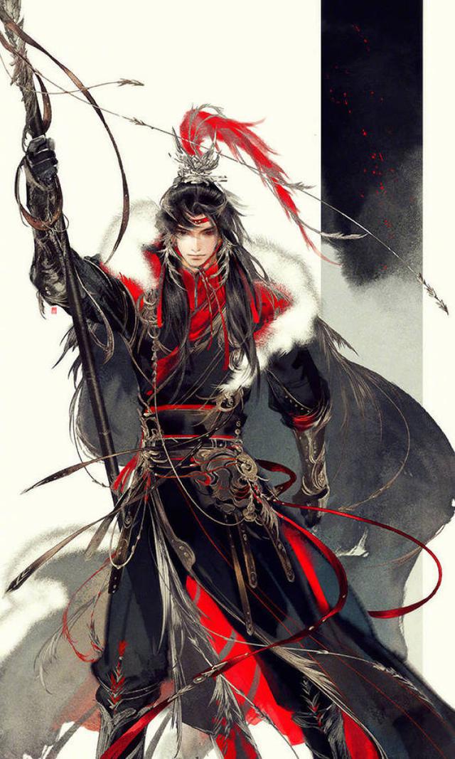 唯美二次元古风美图壁纸，明月多情应笑我，笑我如今！