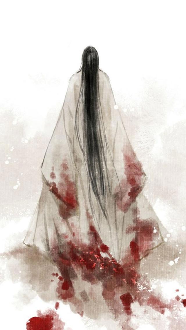 唯美二次元古风美图壁纸，明月多情应笑我，笑我如今！