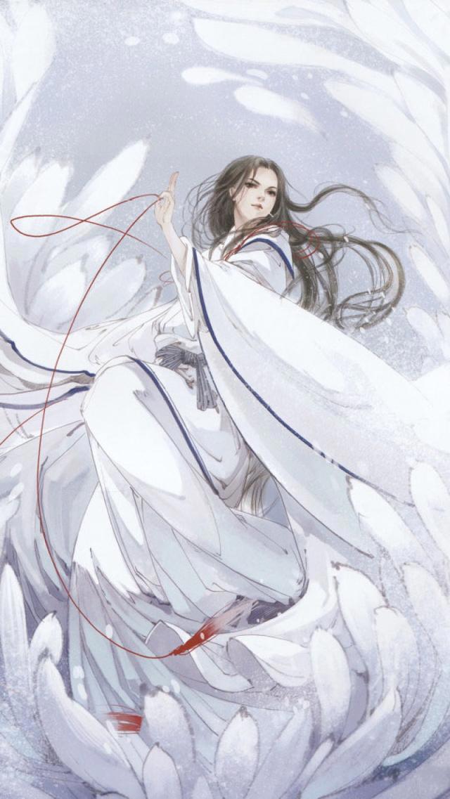 唯美二次元古风美图壁纸，明月多情应笑我，笑我如今！
