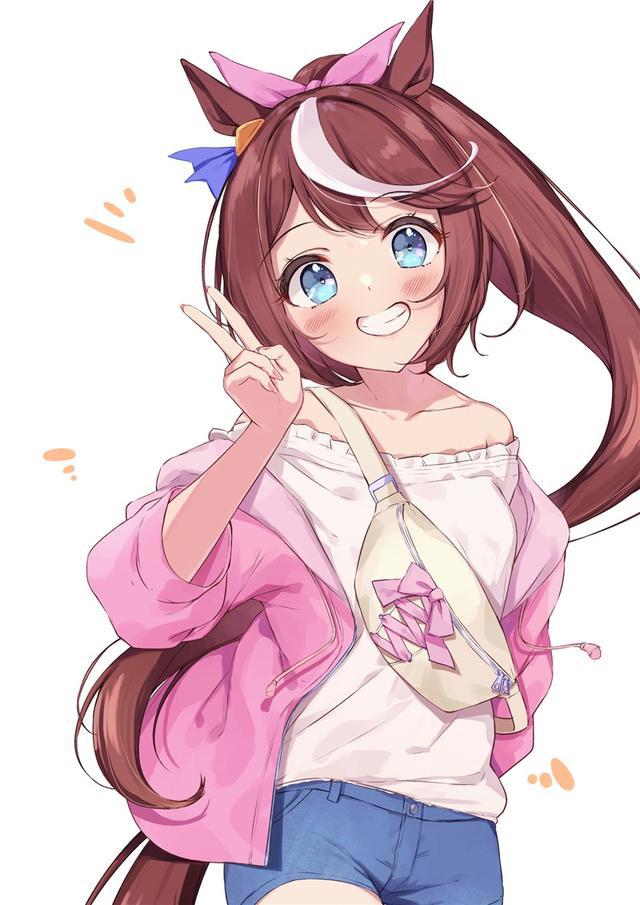 P站美图推荐！剪刀手特辑二次元女生头像