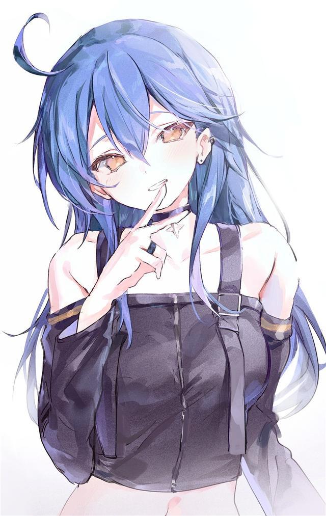 P站美图推荐！剪刀手特辑二次元女生头像