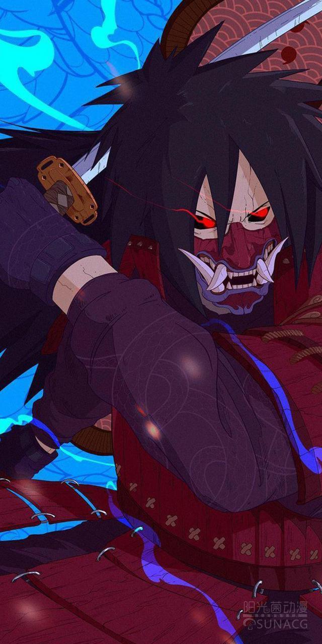 当《火影忍者》全员佩戴“般若面具”，瞬间化身鬼神忍者！