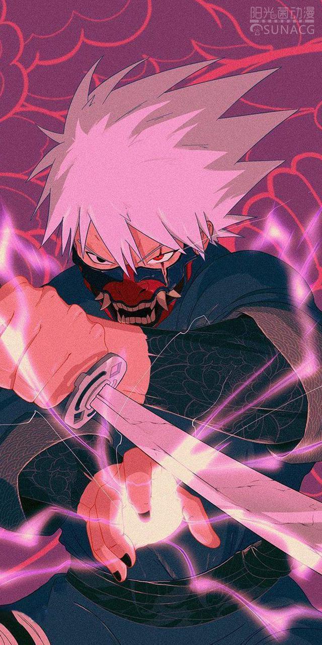 当《火影忍者》全员佩戴“般若面具”，瞬间化身鬼神忍者！