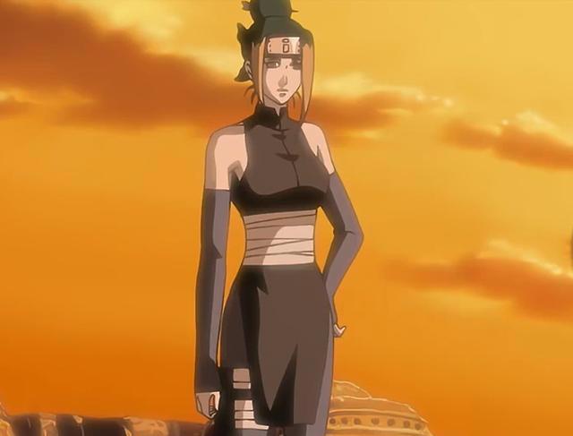 火影叶仓容易想歪的4张图,露背装太美,图三的姿势太邪魅