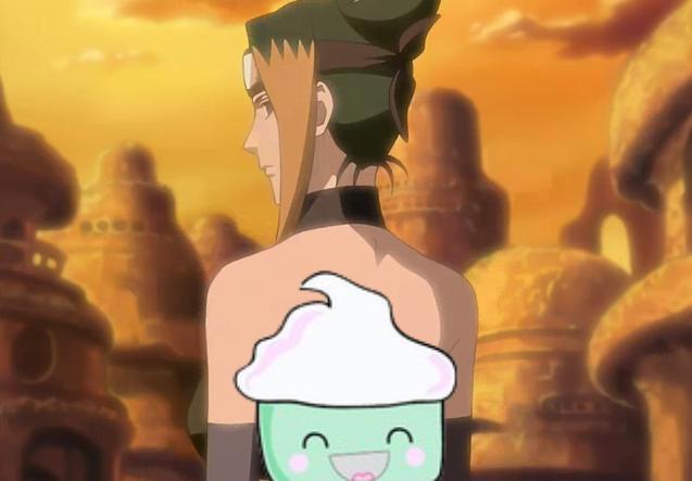 火影叶仓容易想歪的4张图，露背装太美，图三的姿势太邪魅