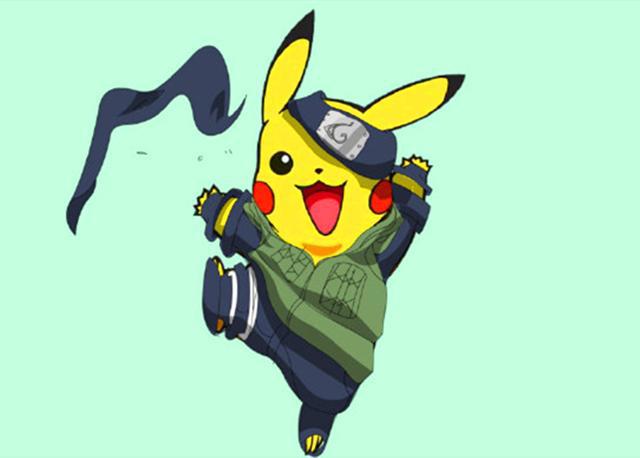 “皮卡丘版”火影已上线,带土从头胖到脚,李洛克依旧有粗眉毛