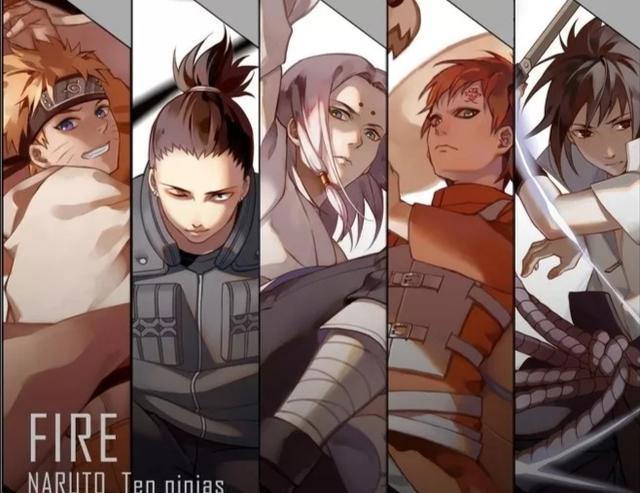 火影忍者：须佐能乎帅气插画，羡慕鸣佐二人的友谊