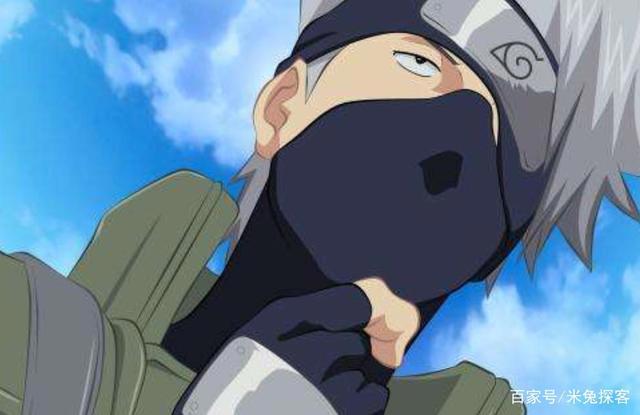 火影：卡卡西一生成长图，唯一一次露脸，竟然穿的这么土