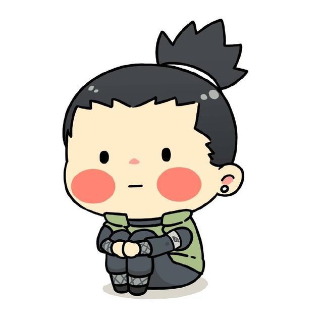 《火影忍者》8位人物的Q版形象，我爱罗没睡醒，雏田的白眼很搞笑