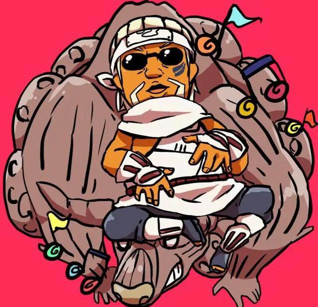 火影九大尾兽变Q版画风，奇拉比八尾友情破裂，守鹤“胖成球”