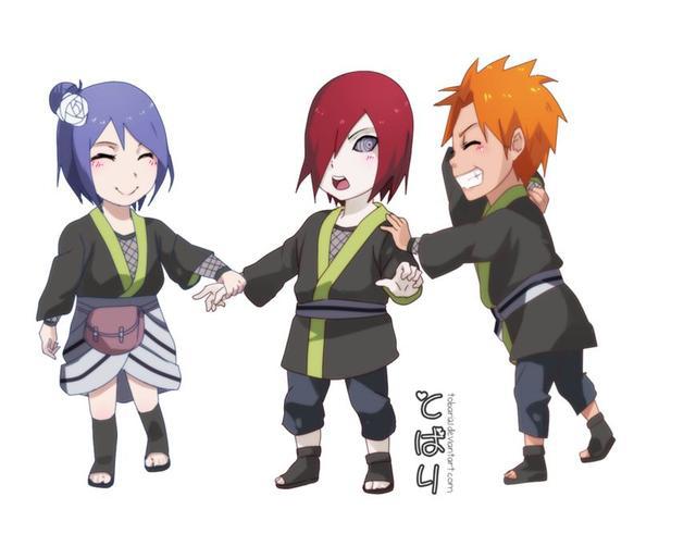 火影忍者q版萌图，简直要被萌翻了，鸣人佐助小樱咋这么可爱呢？