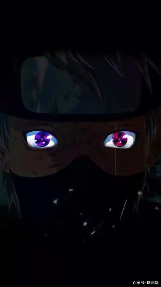 火影全黑壁纸，高冷范的拿走，拿图吱一声