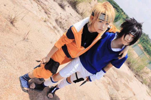 动漫真人秀：火影忍者cosplay，一个不一样的鸣人！