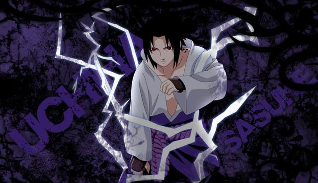 火影忍者动漫美图：宇智波佐助小时候原来这么可爱呀！