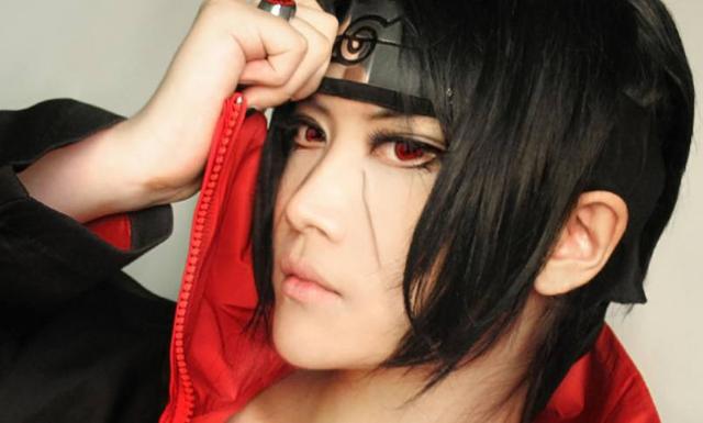 火影忍者cosplay，我就服你，真是一招漂亮的过肩摔！