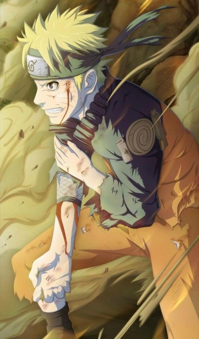 火影忍者鸣人迷想要收藏的图片，九尾模式真的帅炸天