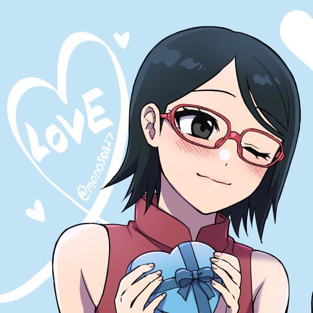 《火影忍者》情侣头像,佐良娜的CP原来是巳月?那博人的是?