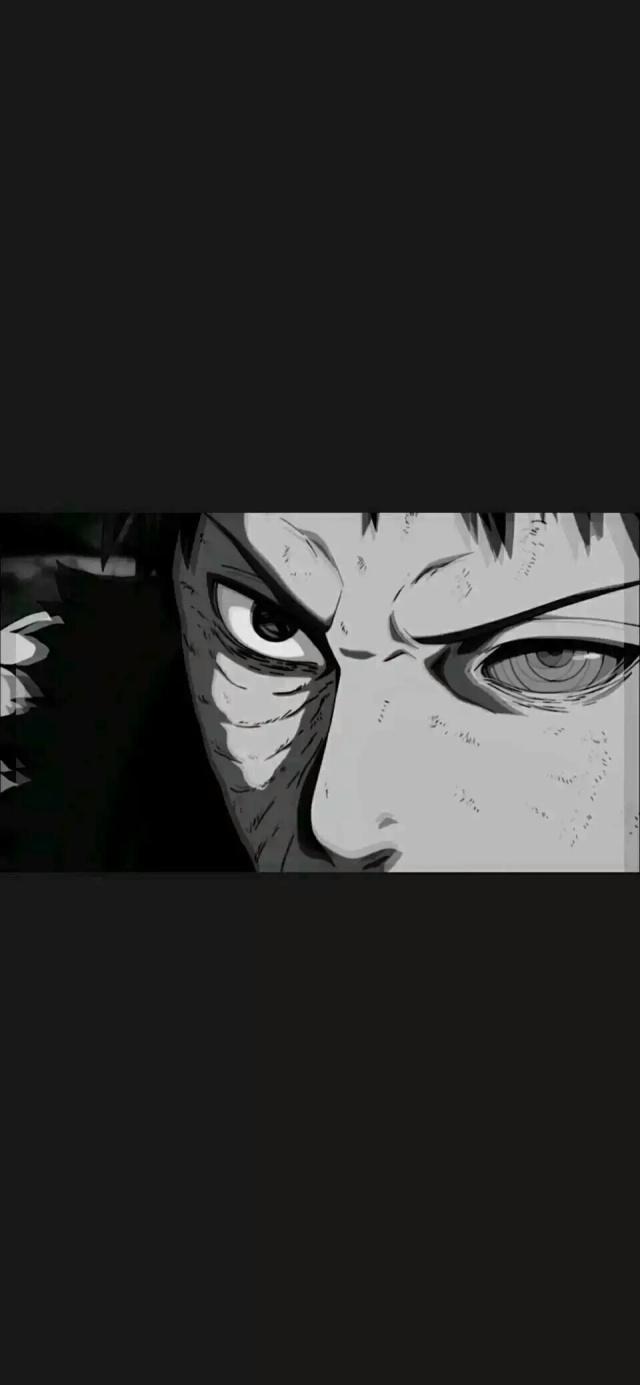 黑白色调的火影忍者潮图，每一张都可以做壁纸！