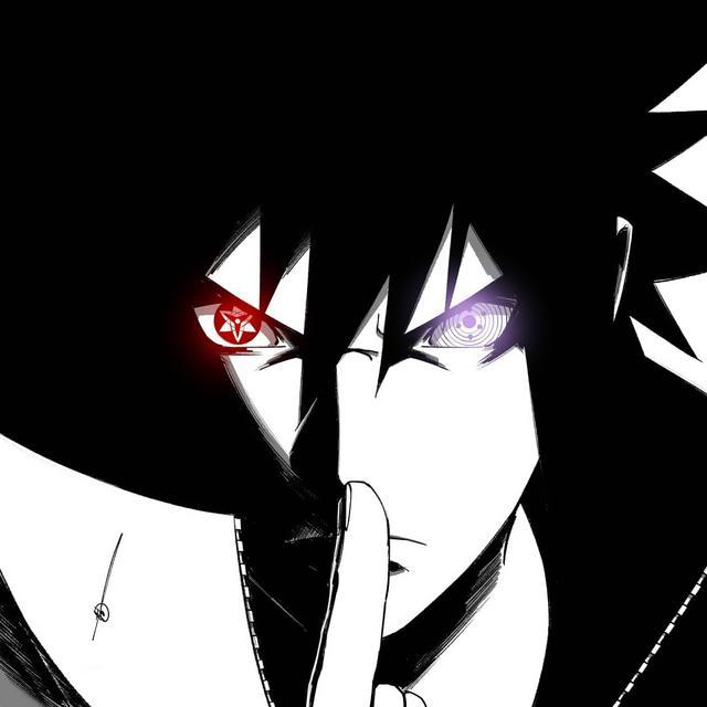 火影忍者“一念成魔”头像，直接让你炸裂的画风，你绝对没有见过