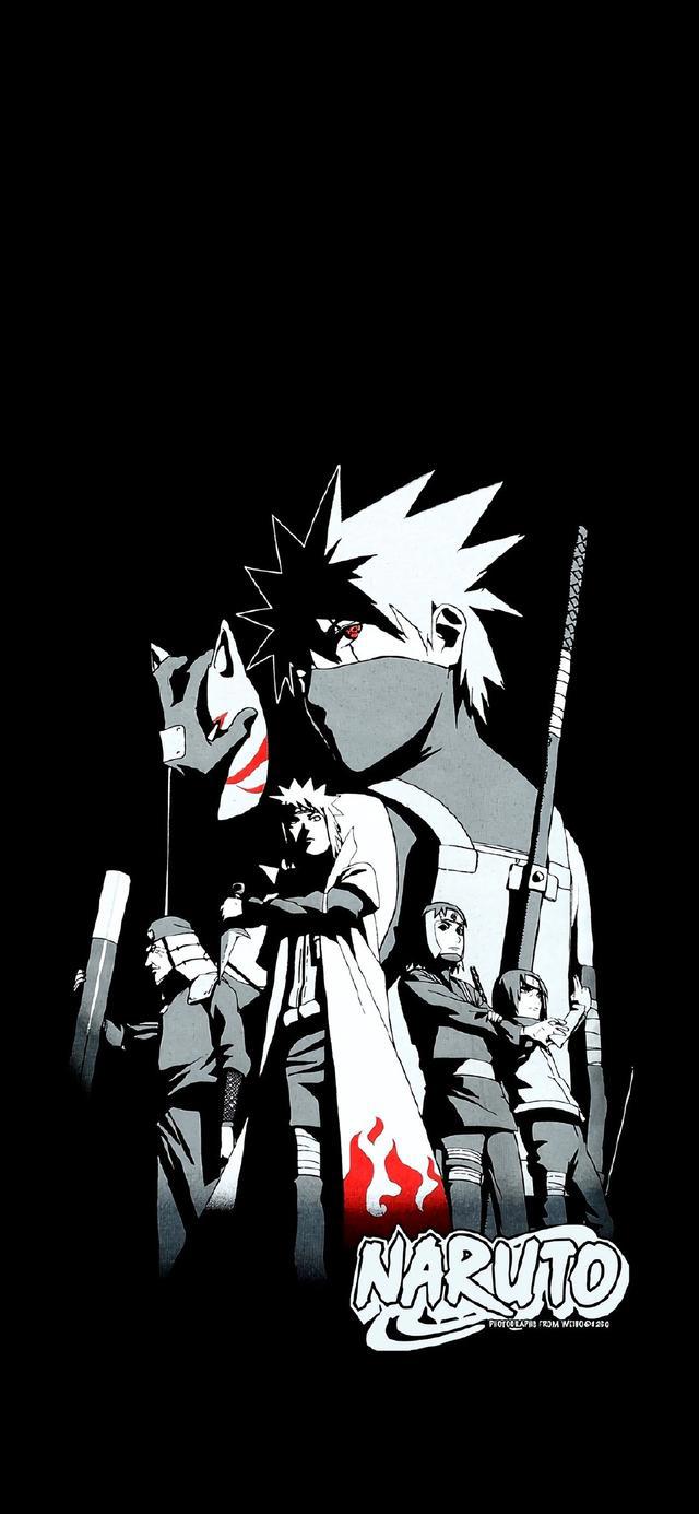 无水印动漫壁纸火影忍者帅气卡通壁纸