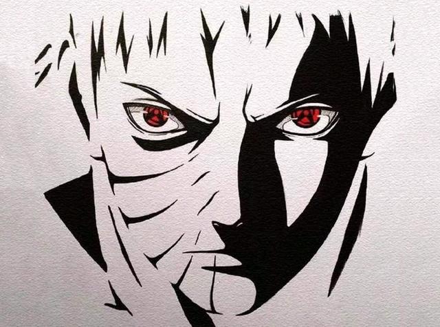 火影忍者最强大忍者的超高清素描头像，你认识几个？