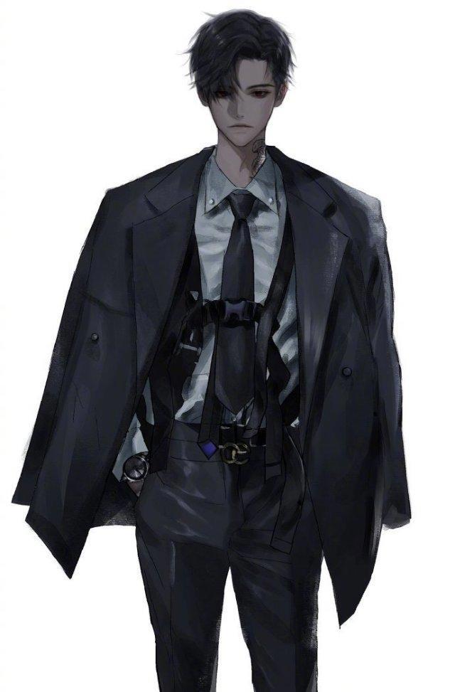 动漫男生头像：你那么鲜明，在我乏善可陈的岁月里熠熠生辉