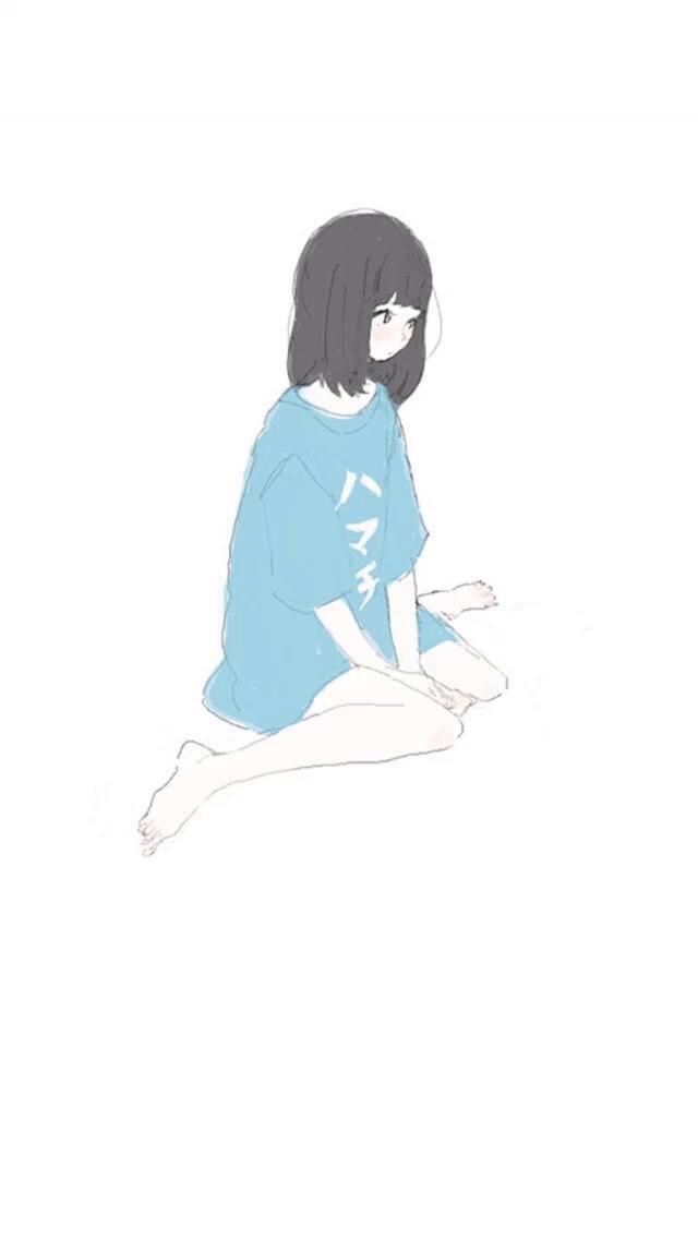 动漫二次元少女——极简主义，从简去繁