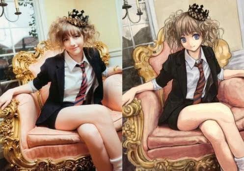 二次元VS三次元,果然二次元更可爱!网友:今生无悔二次元!