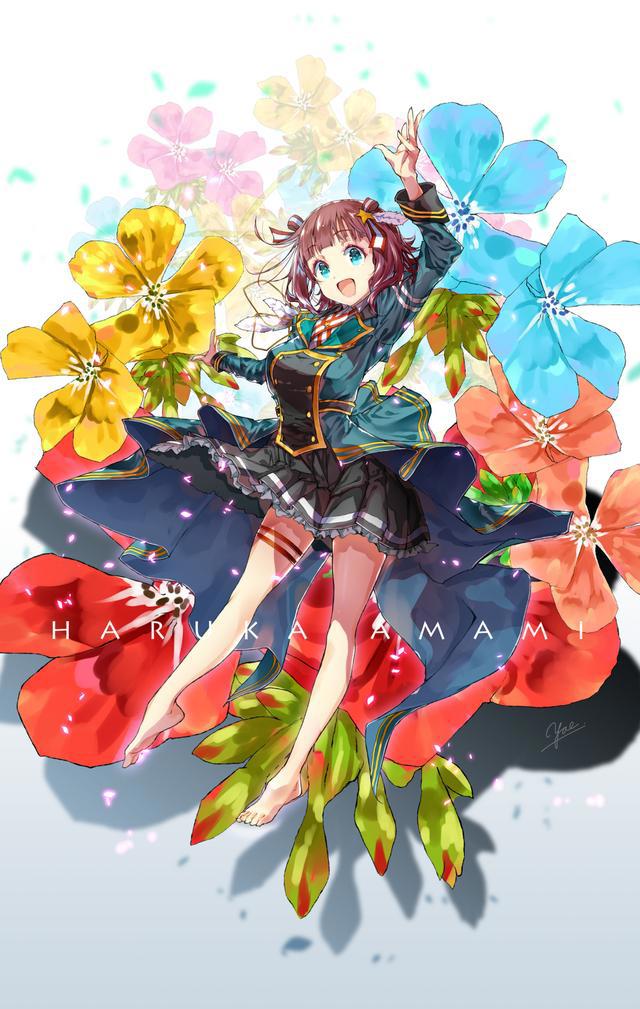 二次元美少女插画，这么可爱一定是宅男喜欢的类型