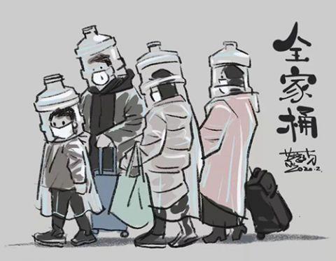 霍去病！辛弃疾！“刀刀狗”之父画了一组抗疫壁纸