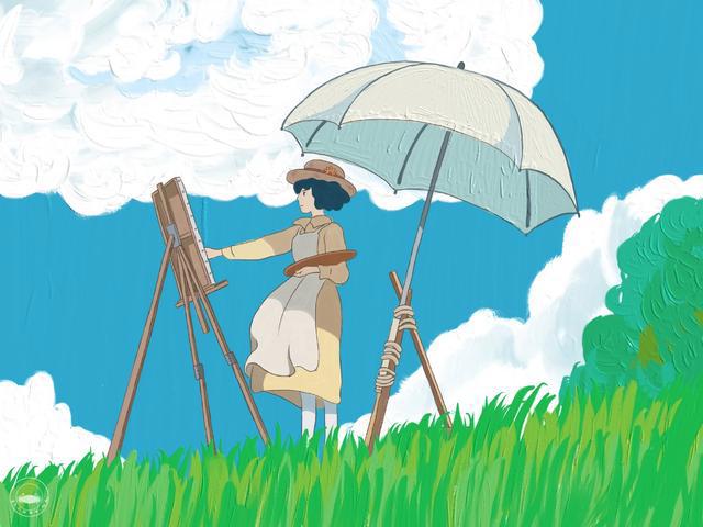 好看的动漫风背景图、平板壁纸