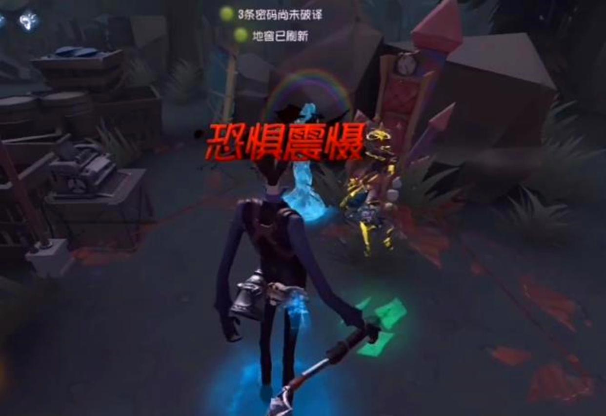 第五人格:宿伞“威慑”很吓人,但是她的回头更吓人