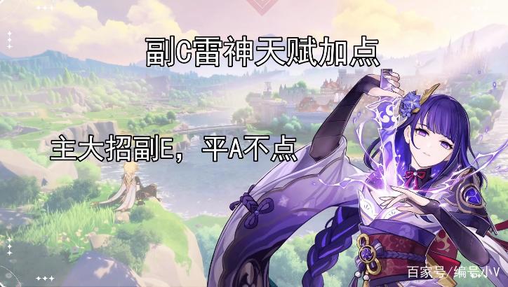 原神雷电将军玩法